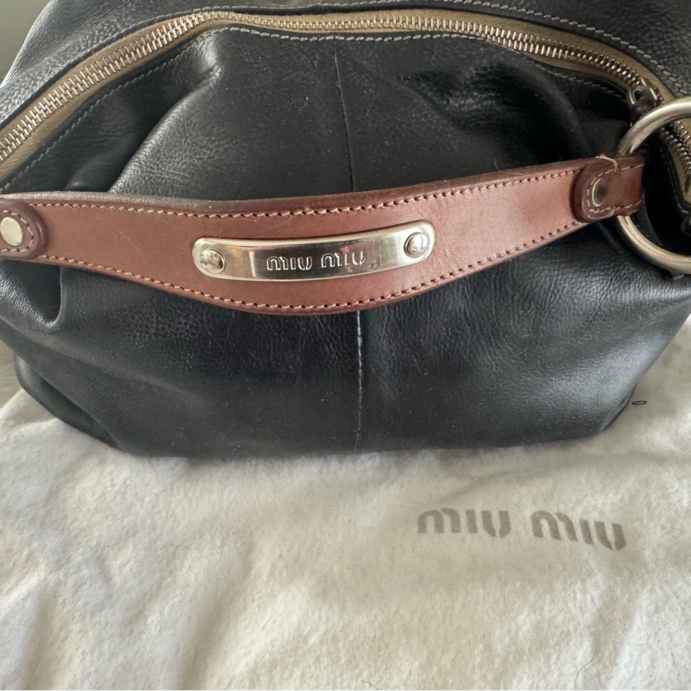 Miu Miu Black Leather Bag